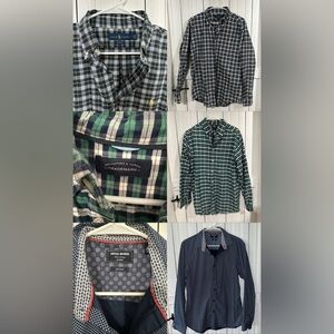 NWOT Name Brand Men’s Dress Shirts Bundle